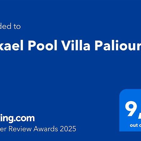 Mikael Pool Villa Palioúrion Exterior foto