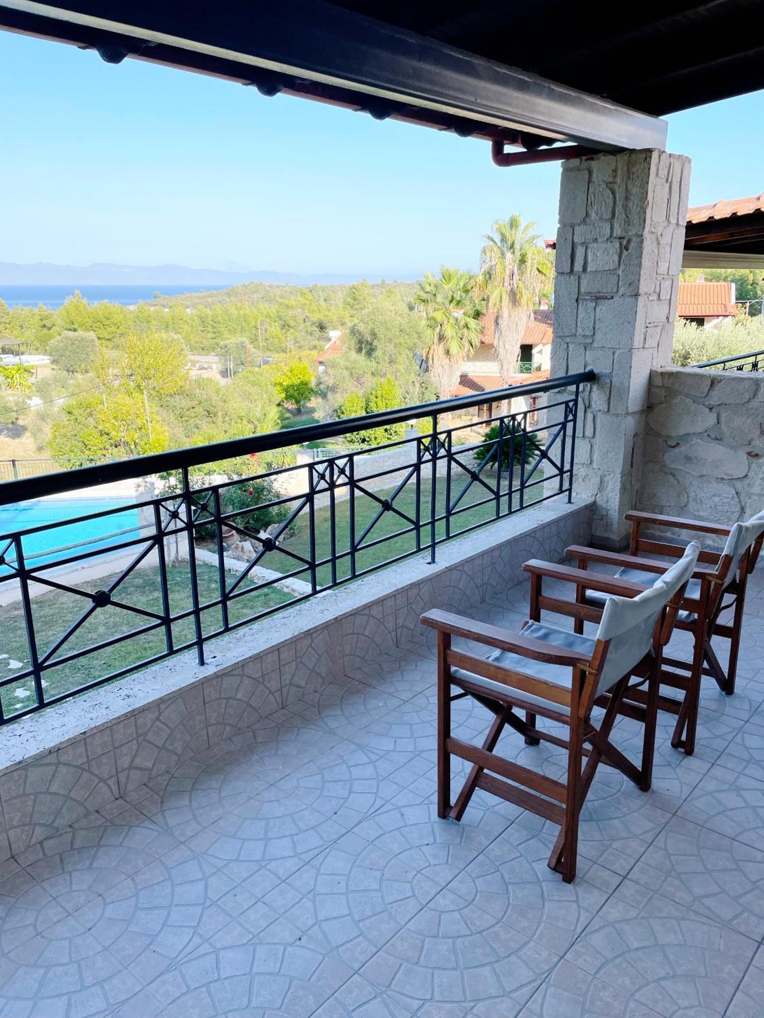 Mikael Pool Villa Palioúrion Exterior foto