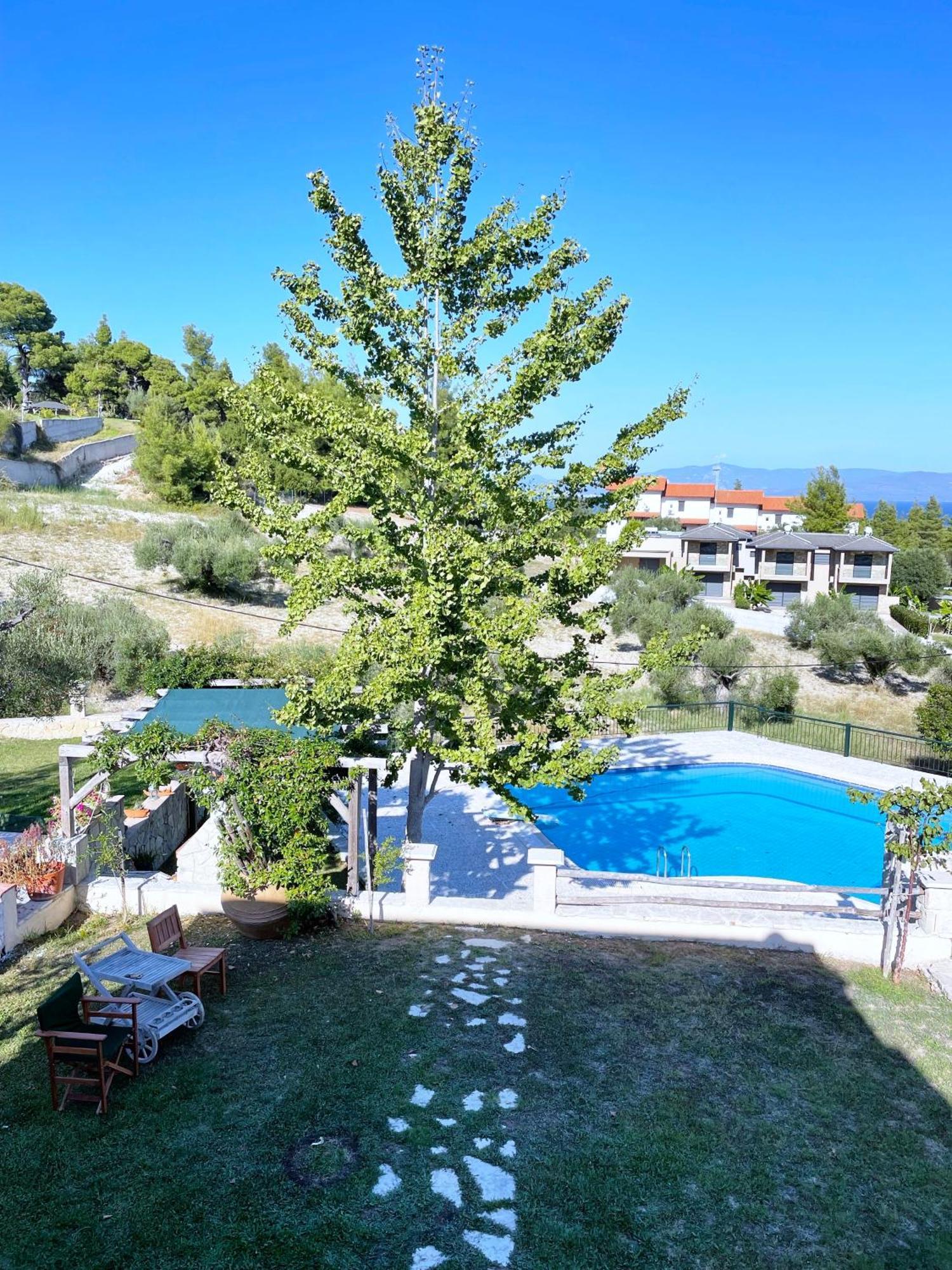 Mikael Pool Villa Palioúrion Exterior foto